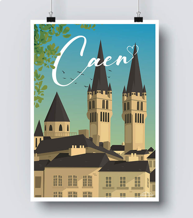 Affiche Caen