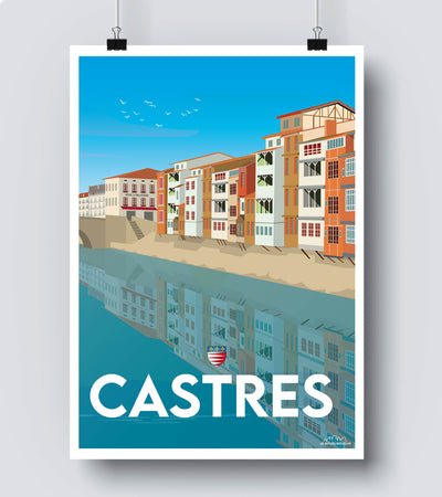 Affiche occitanie Castres 