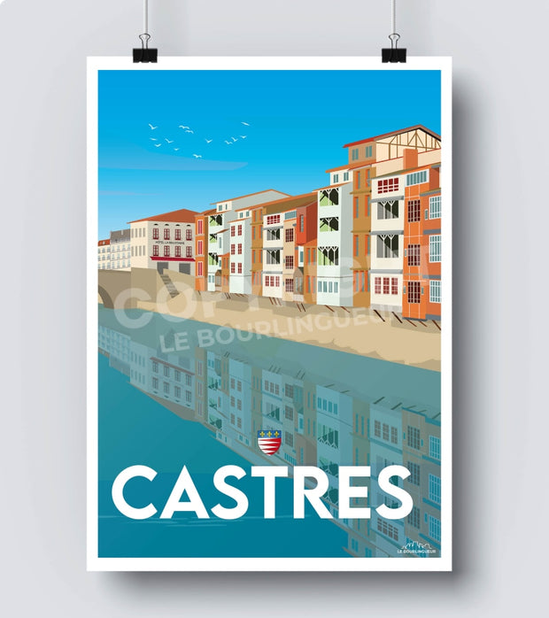 Affiche occitanie Castres 