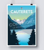 Affiche Cauterets 30X40 Poster