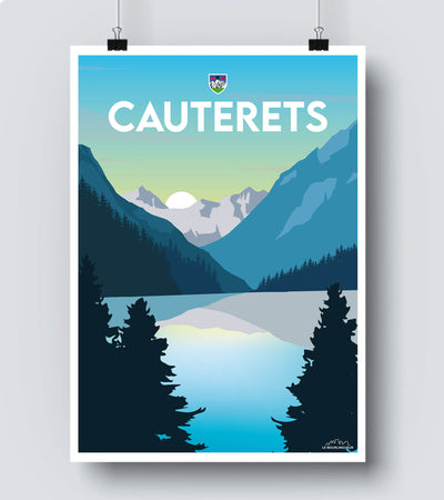 Affiche Cauterets 30X40 Poster