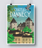 Affiche vintage Annecy