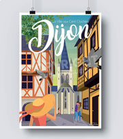 Affiche Dijon
