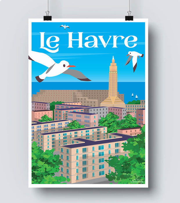 Affiche Le Havre