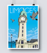 Affiche Limoges