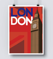 Affiche Londres angleterre