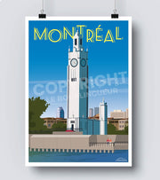 poster amerique canada montreal