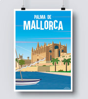 Affiche Majorque Espagne