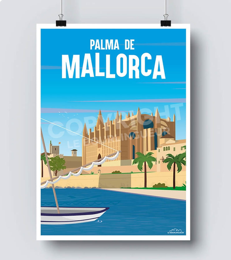 Affiche Majorque Espagne