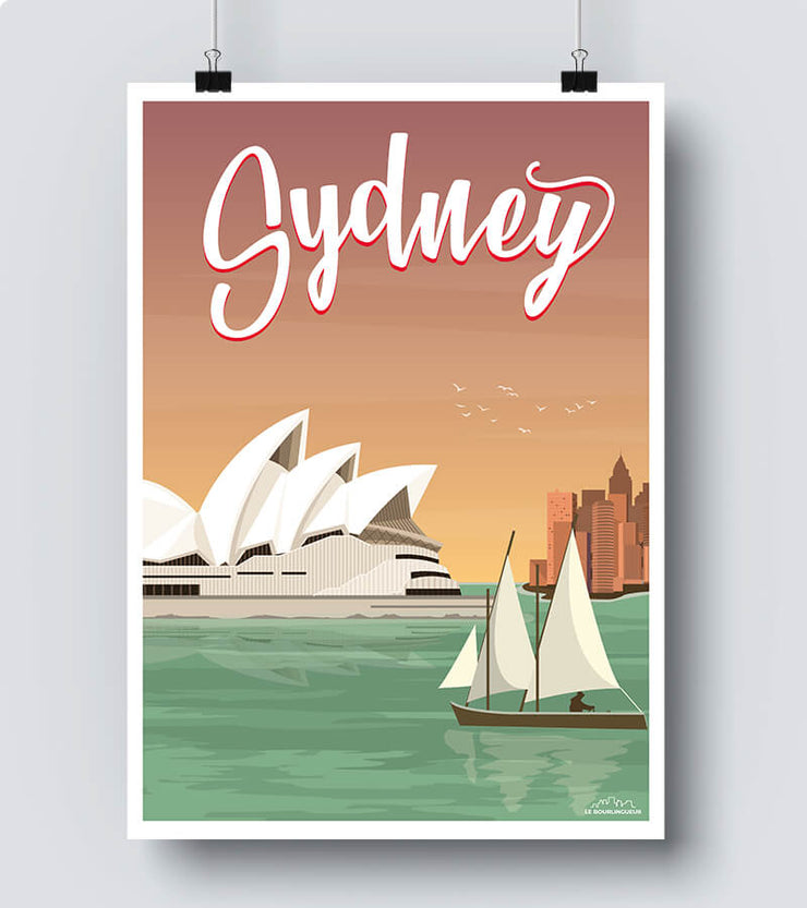 Affiche opéra de sydney