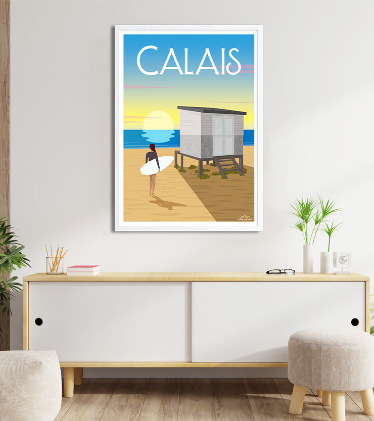 Affiche surf haut de france