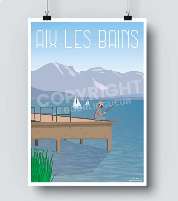 Affiche Aix les Bains