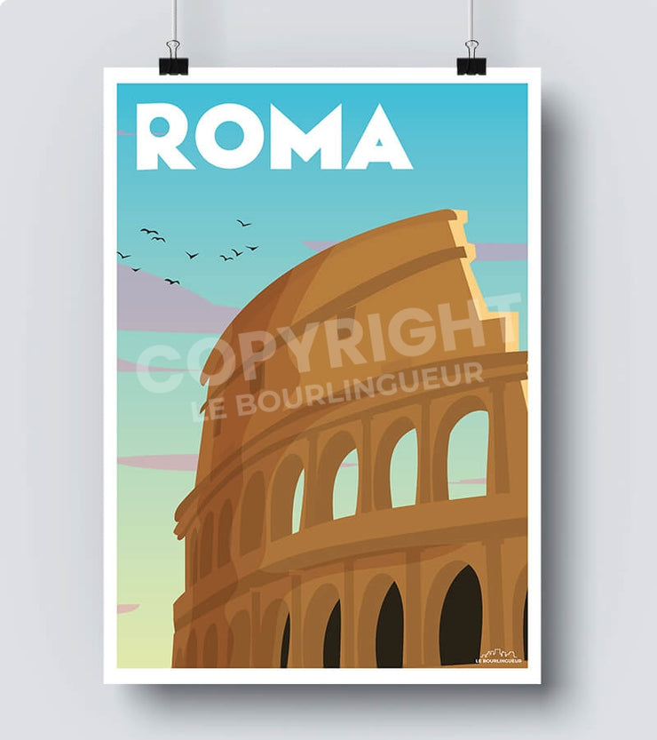 Affiche Roma arene