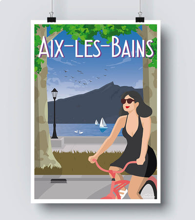 Affiche Aix les Bains