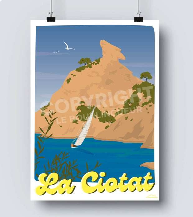 affiche le bec d'aigle ciotat