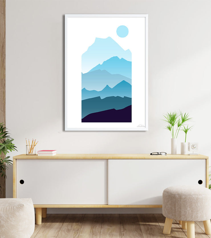 poster travel poster montagne