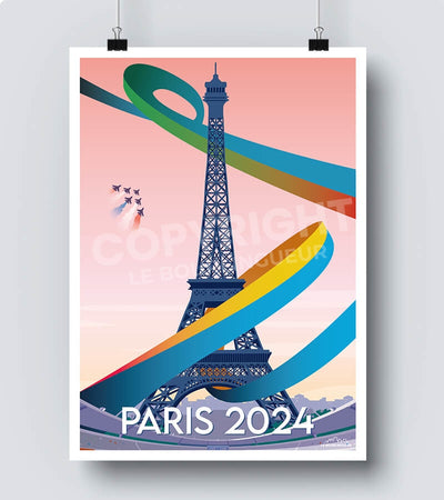 Affiche jeux olympique Paris