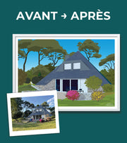 Affiche Personnalisée "Maison"