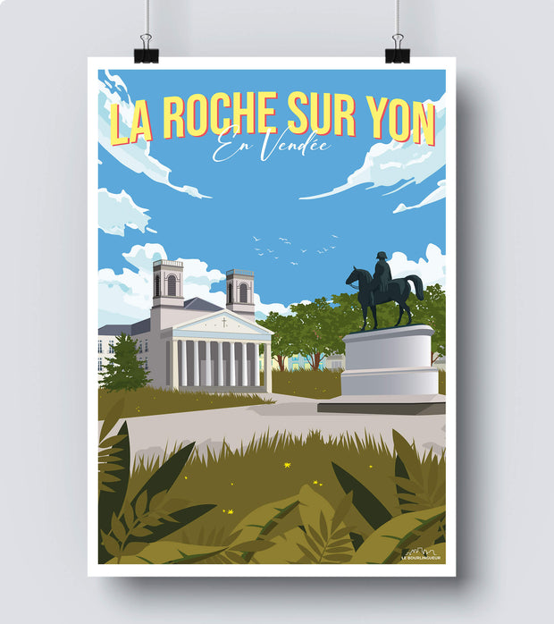 Affiche roche sur yon 