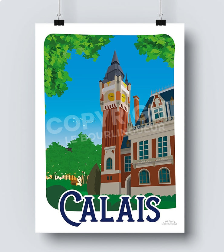 Affiche Calais nord de france