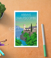 Carte Postale Abbaye Dhautecombe Postale