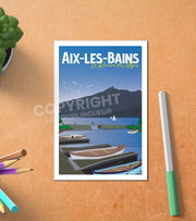 Carte Postale Aix Les Bains Riviera Des Alpes