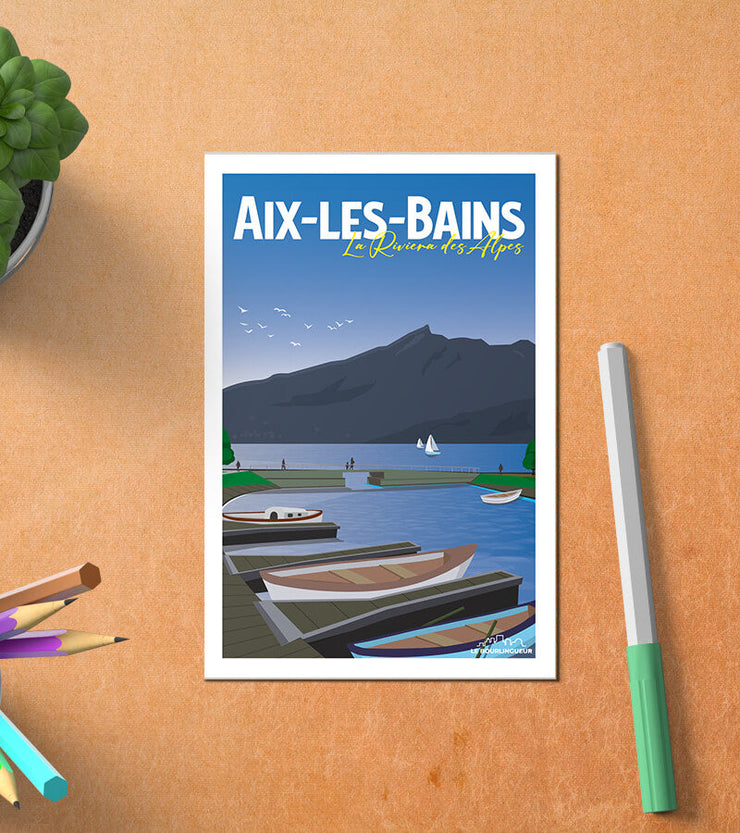 Carte Postale Aix Les Bains Riviera Des Alpes