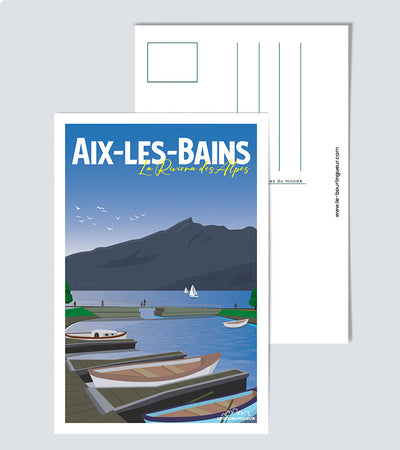 Carte Postale Aix les Bains Riviera des Alpes