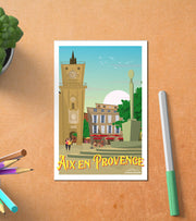 Carte Postale Aix En Provence Postale