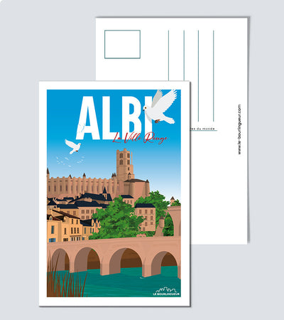 Carte Postale Albi Postale