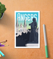 Carte Postale Angers Postale