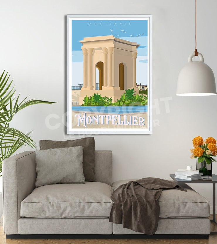 poster de montpellier arche mer