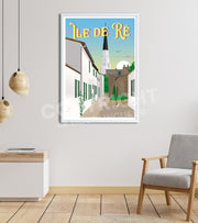ville village poster ile de re