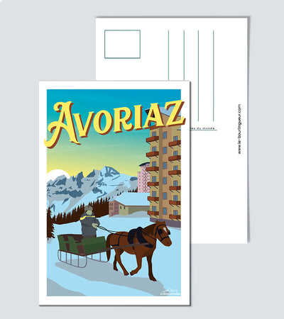 Carte Postale Avoriaz