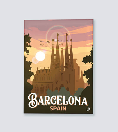 Aimant espagne Barcelone segrada familia