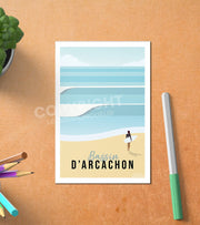 Carte Postale Bassin Arcachon