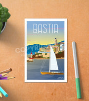 Carte Postale Bastia Postale