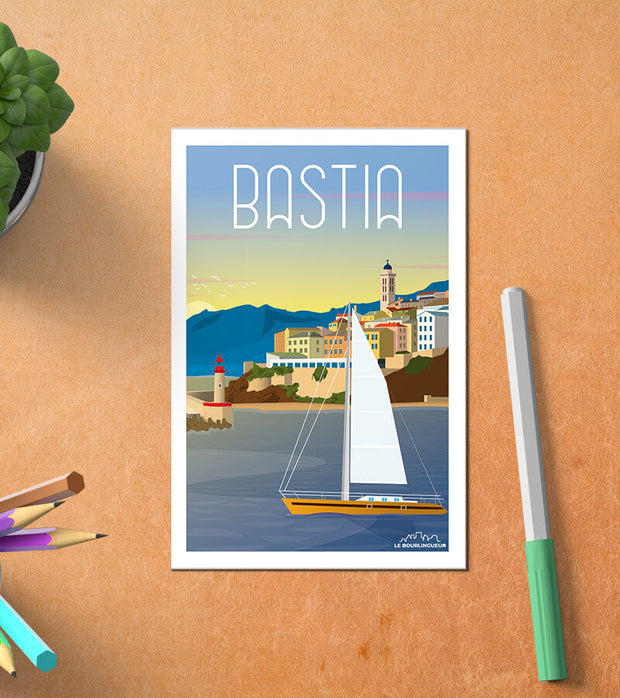 Carte Postale Bastia Postale