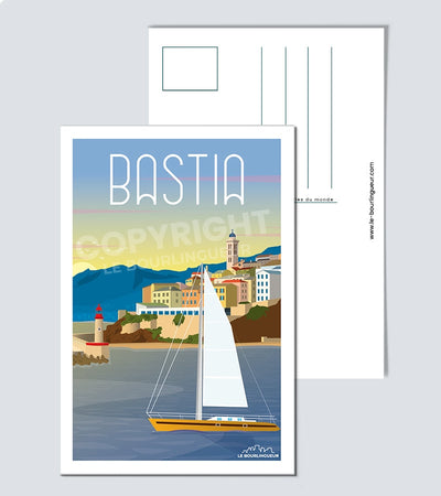 Carte postale Bastia