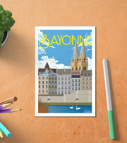 Carte Postale De Bayonne Postale
