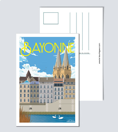 Carte postale de Bayonne