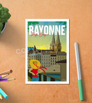 Carte Postale Bayonne Postale