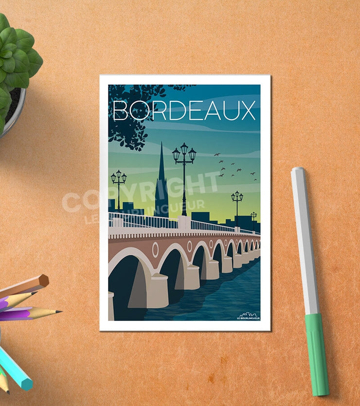 Carte Postale Bordeaux Postale