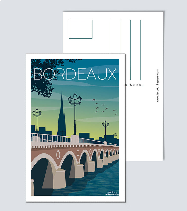 Carte postale Bordeaux