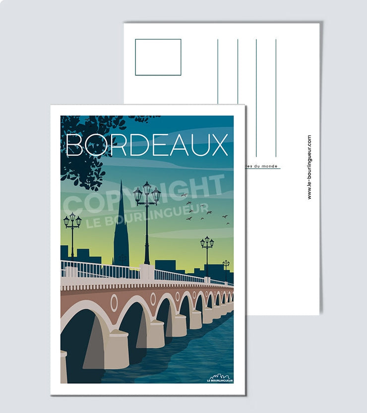 Carte postale Bordeaux