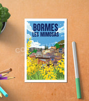 Cartes Postales Bormes Les Mimosas Carte Postale