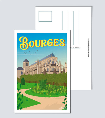 Carte postale Bourges