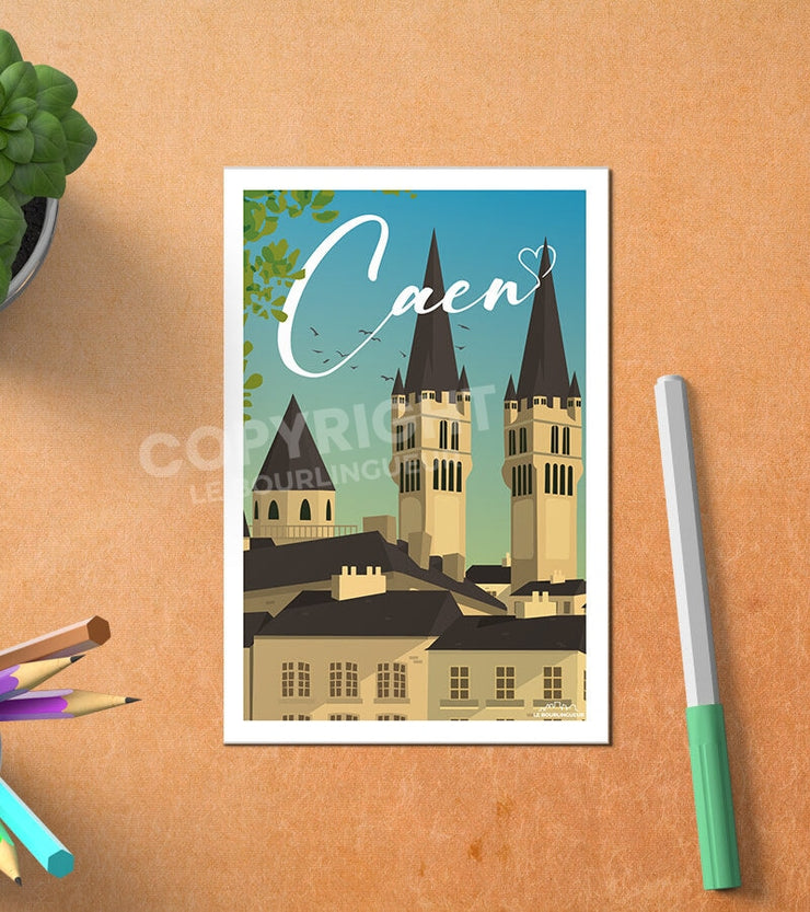 Carte Postale Caen Postale
