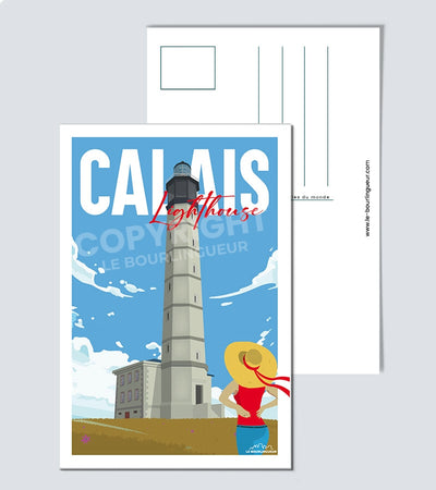 Carte postale Phare de Calais