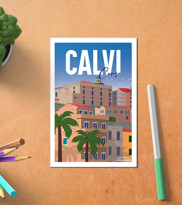 Carte Postale Calvi
